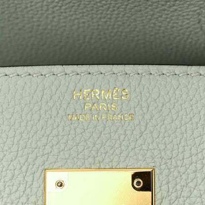 Hermes Togo Birkin 30 Gris Neve 6 of 11