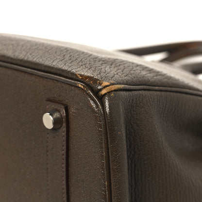 Hermes Chevre de Coromandel Birkin 35 Vert Bronze 12 of 17