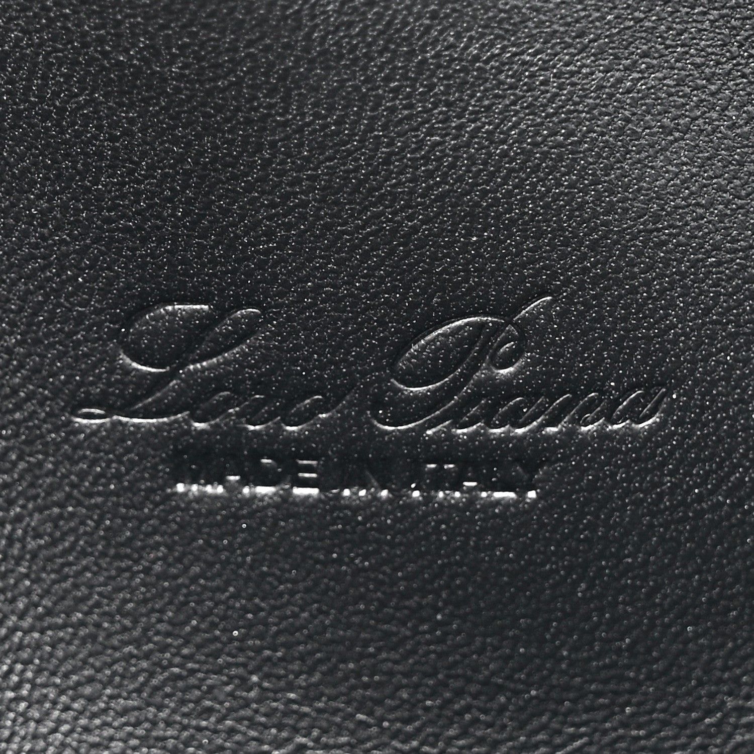 Loro Piana Ostrich L19 Extra Pocket Pouch Black 6 of 12