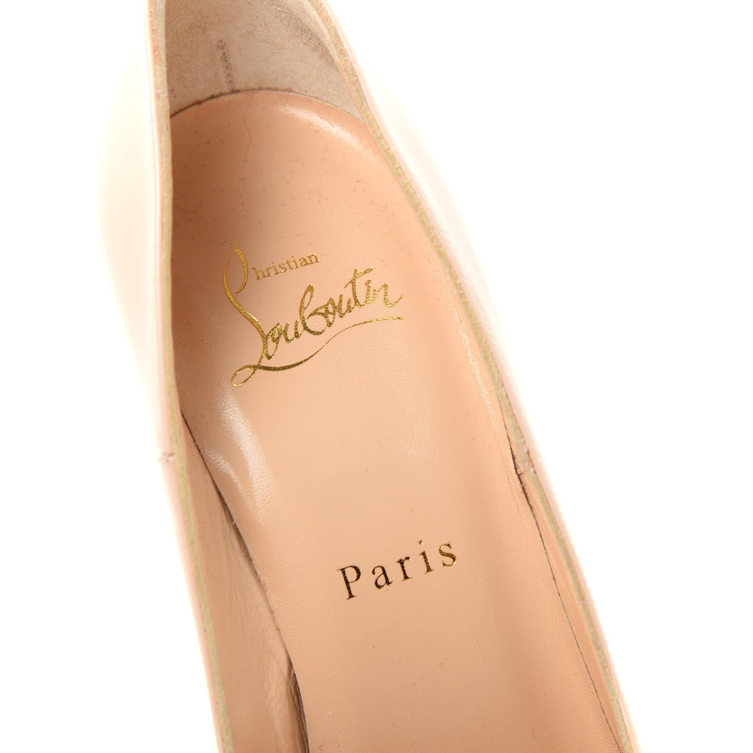 Christian Louboutin Patent So Kate 120 Pumps 36.5 Poudre 8 of 9