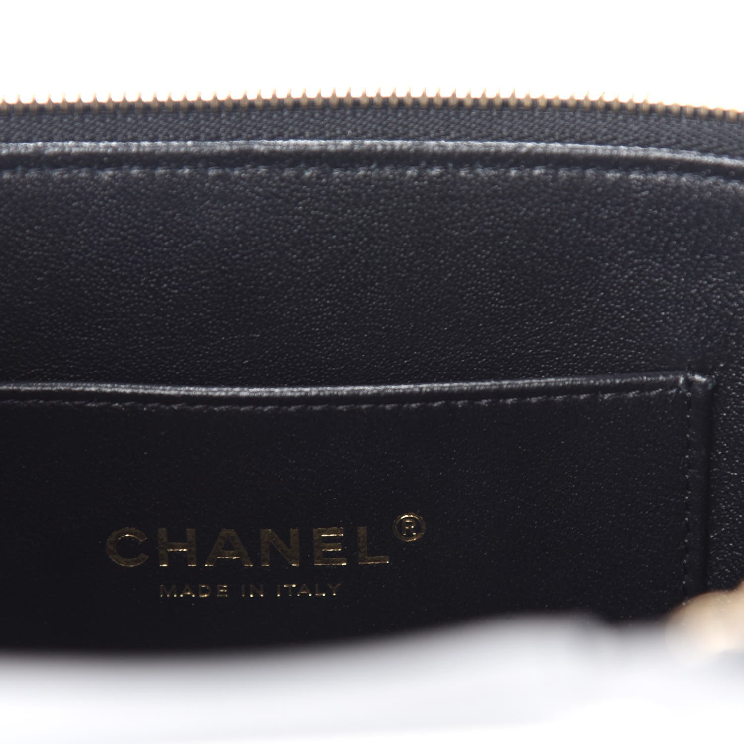 Chanel Caviar Quilted Small Vanity Case With Chain Black 8 of 10