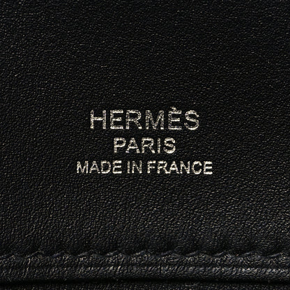 Hermes Swift Kelly Cut Clutch Pochette Black 6 of 10