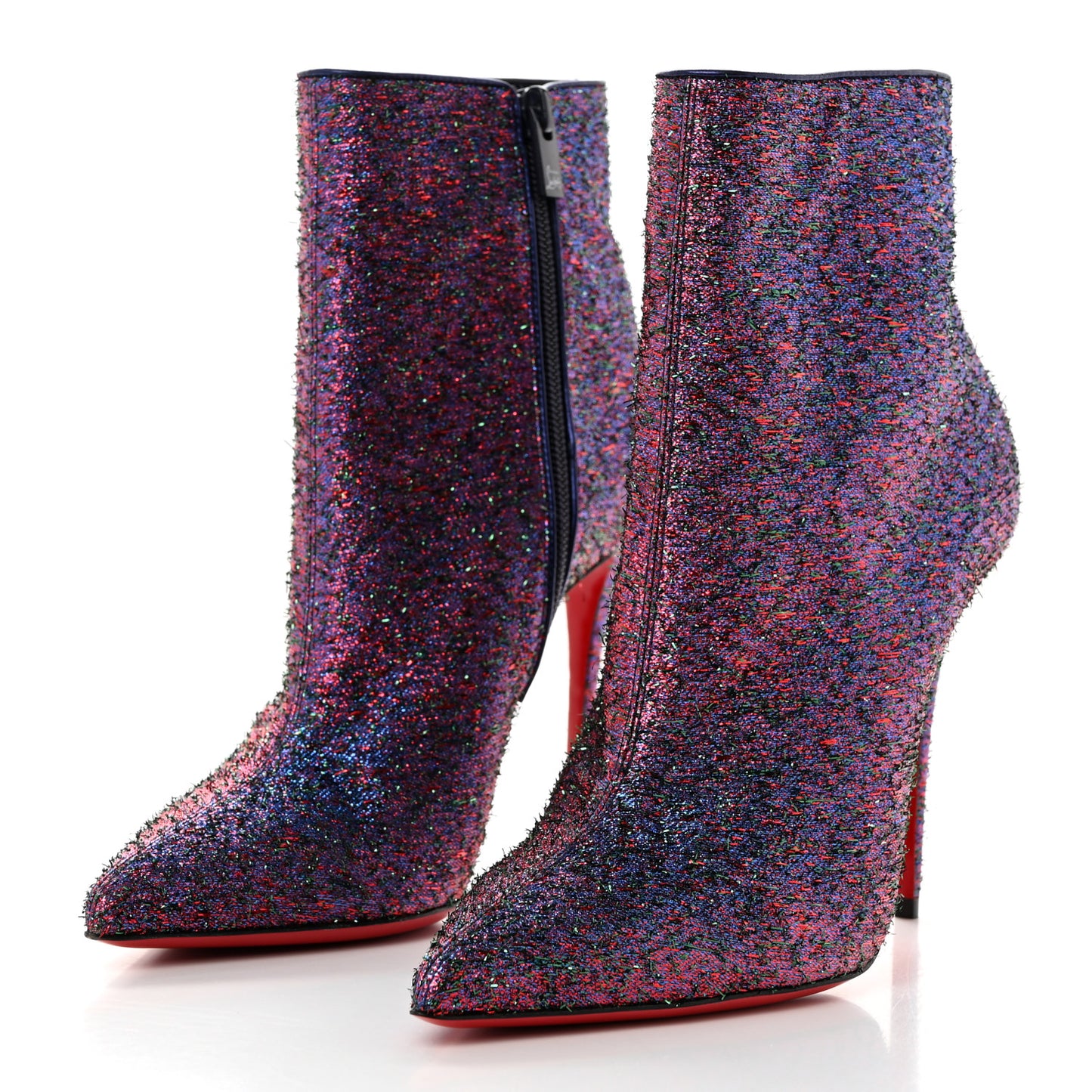 Satin So Kate Starlight Booty 100 Ankle Boots 38 Purple Multicolor