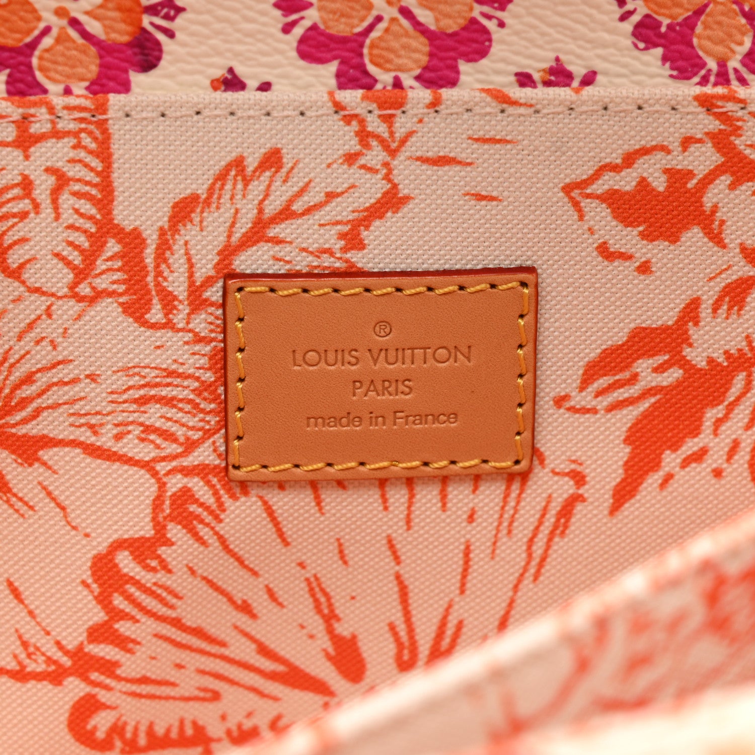 Louis Vuitton Monogram Tiles By The Pool Pochette Metis MM Coral 6 of 9