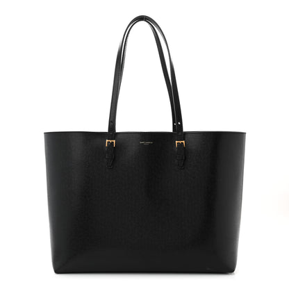 Saint Laurent Calfskin Large Shopping Tote Black 1 of 10