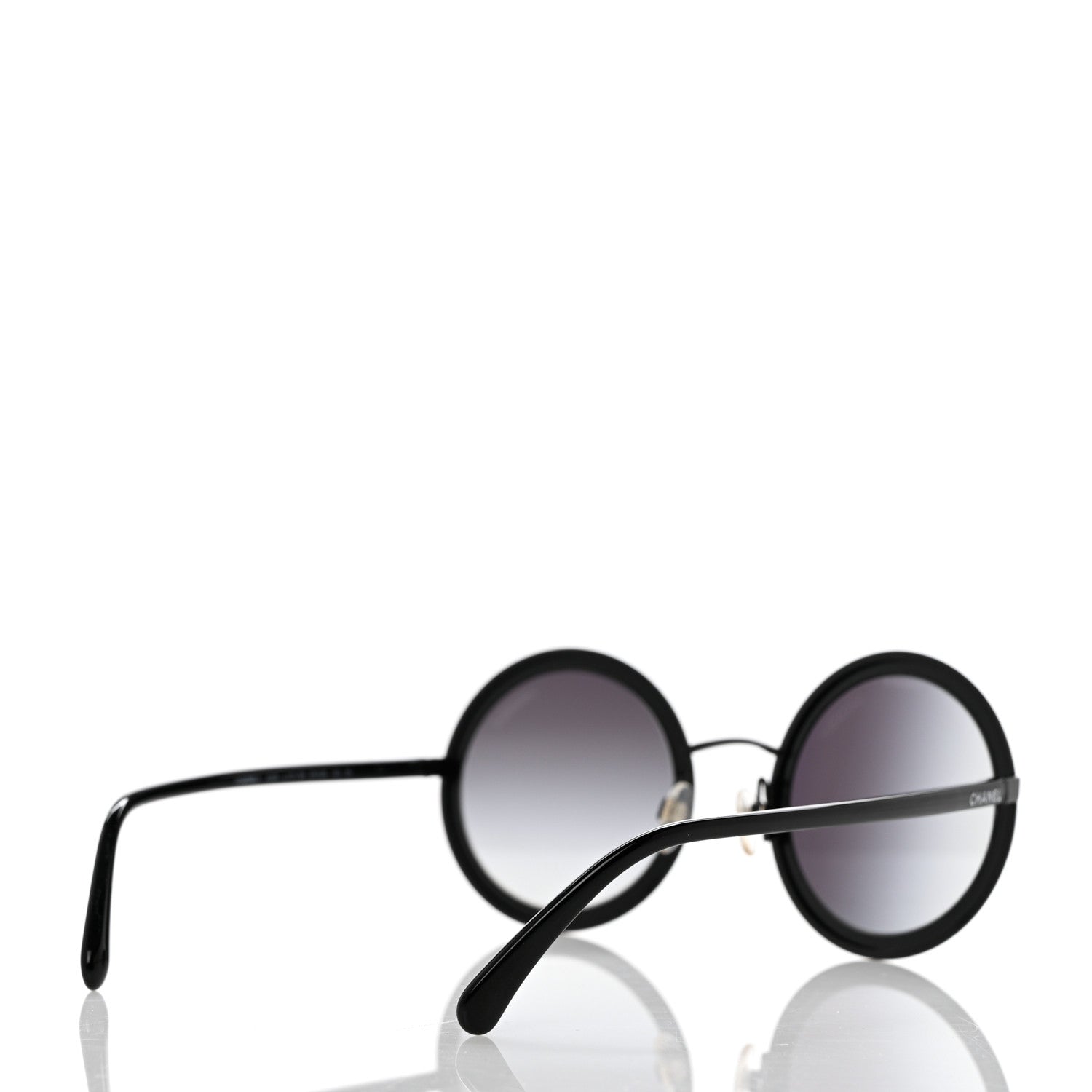 Chanel Round Sunglasses 4226 Black 4 of 8