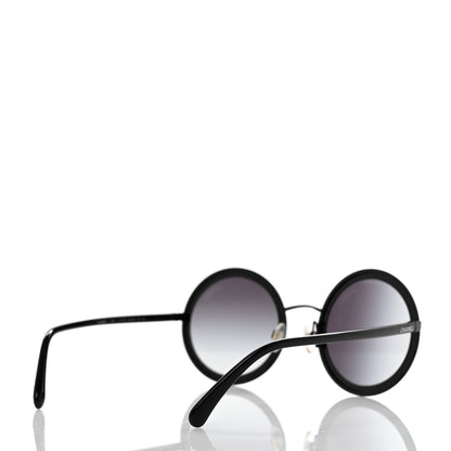 Chanel Round Sunglasses 4226 Black 4 of 8