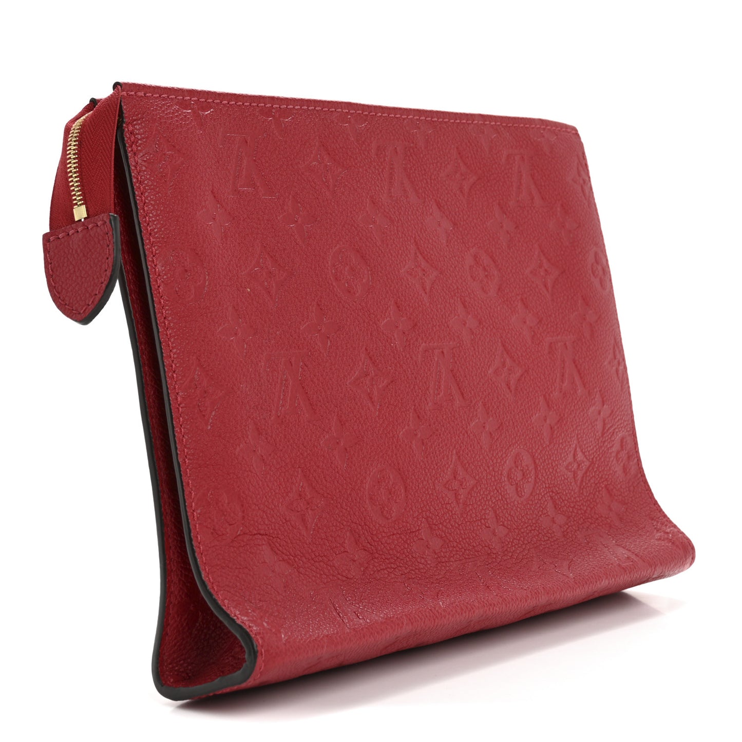 Empreinte Monogram Toiletry Pouch 26 Scarlet