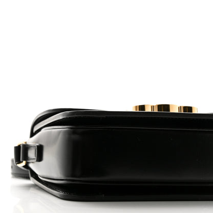 Celine Shiny Calfskin Small Triomphe Black 8 of 9