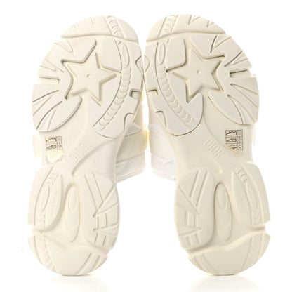 Christian Dior Technical Fabric D-Wander Slide Sandals 39 White 7 of 9