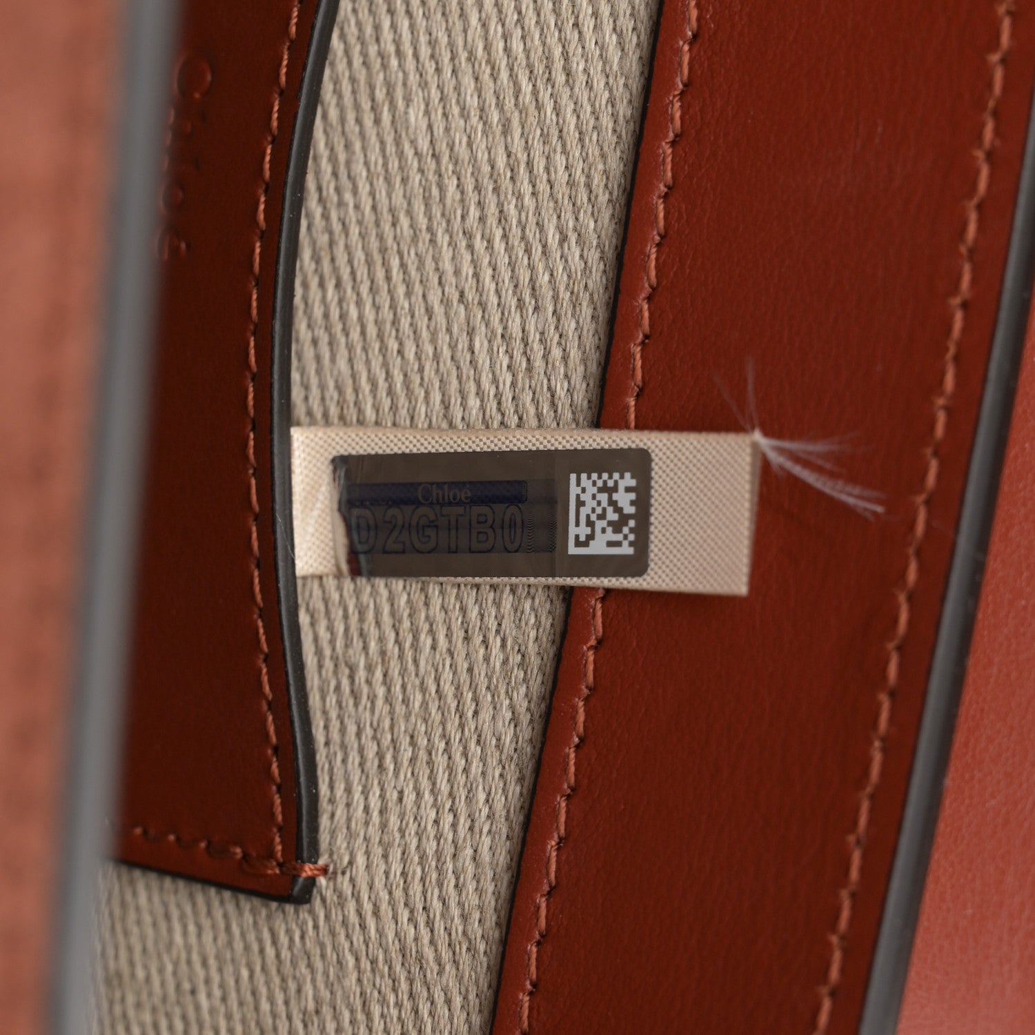 Chloe Calfskin Small Tess Bag Sepia Brown 7 of 11