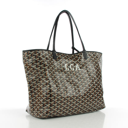 Goyard Goyardine Saint Louis GM Black 3 of 9