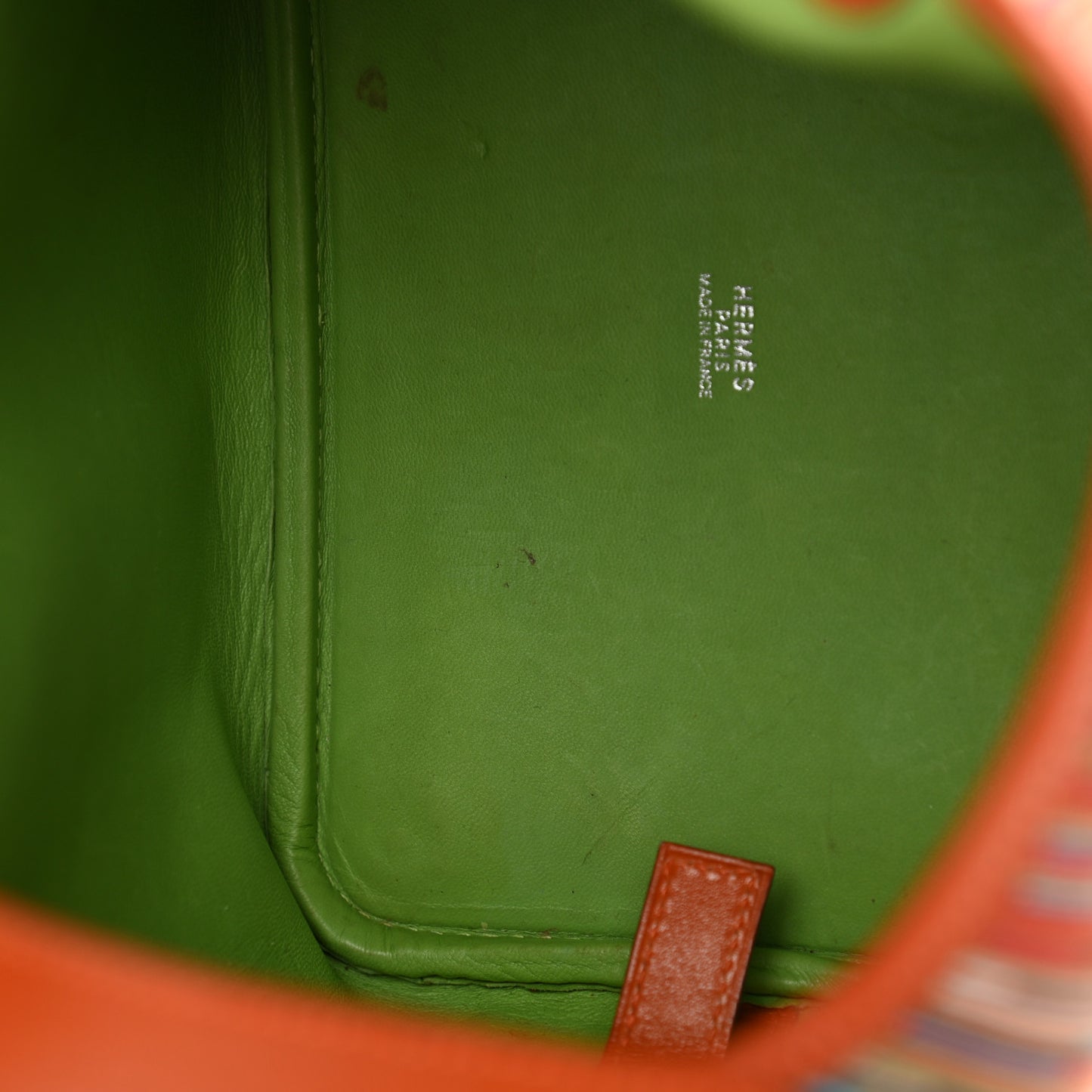 Box Vibrato Picotin 18 PM Potiron Vert Anis