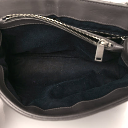 Saint Laurent Calfskin Y Quilted Monogram Medium Loulou Chain Satchel Fog 5 of 11