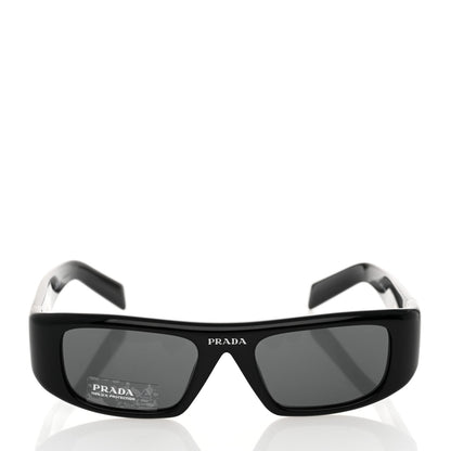 Prada Acetate Sunglasses SPR 20W Black 2 of 8