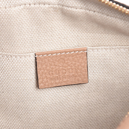 Gucci Pebbled Calfskin Small Soho Disco Bag Rose Beige 6 of 11