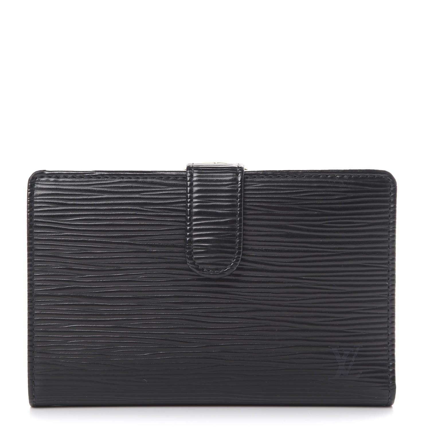 Louis Vuitton Epi French Purse Wallet Black 1 of 8