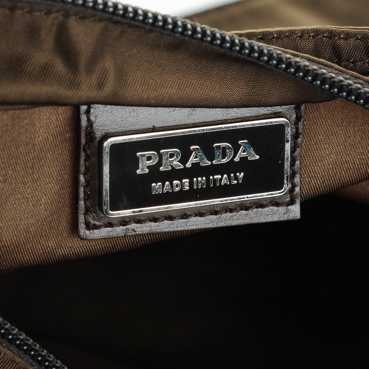 Prada Nylon Vela Sport Flat Messenger Bag Bruciato 6 of 6