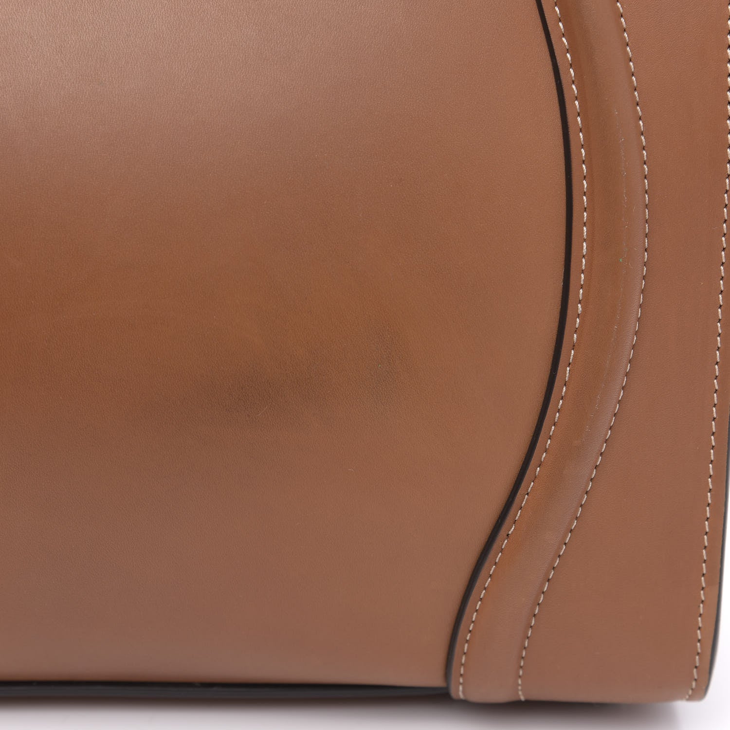 Celine Natural Calfskin Mini Luggage Tan 15 of 17