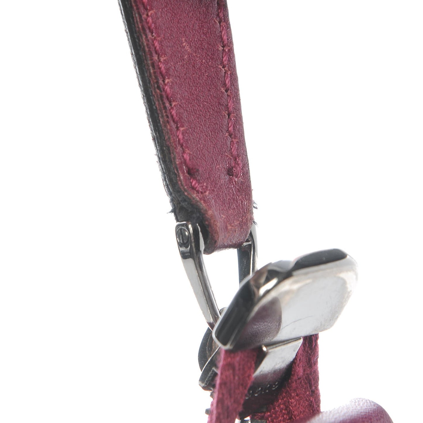 Metallic Calfskin Medium Galaxy Hobo Purple