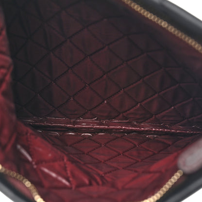 Chanel Lambskin Quilted CC Beauty Clutch Black 5 of 11
