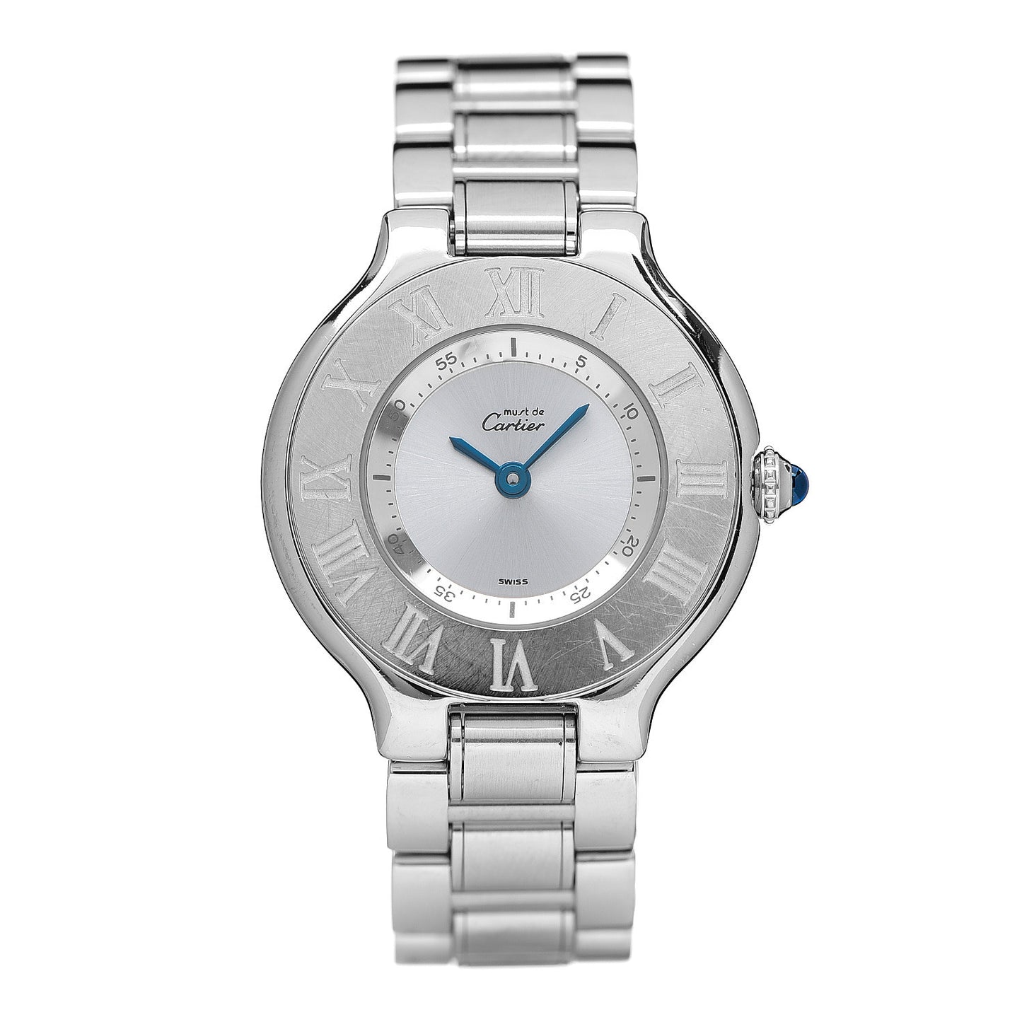 Stainless Steel 28mm Must De 21 Quartz Watch