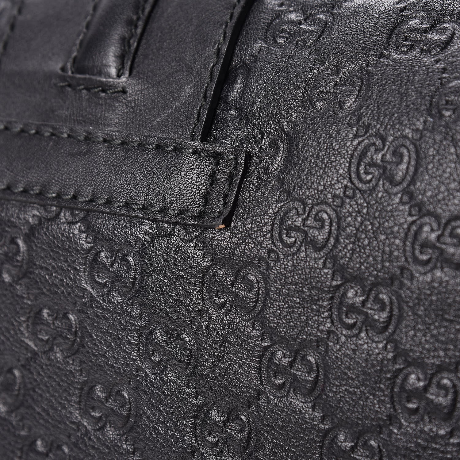Gucci Guccissima Large New Ladies Web Hobo Black 15 of 20