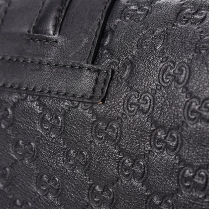 Gucci Guccissima Large New Ladies Web Hobo Black 15 of 20