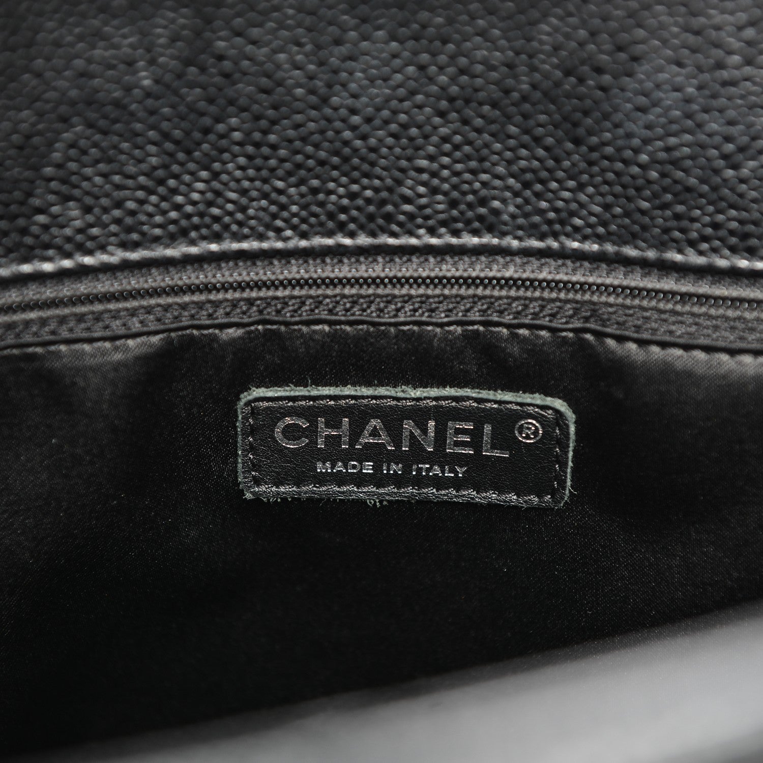 Chanel Caviar Quilted Grand Shopping Tote GST Black 6 of 12
