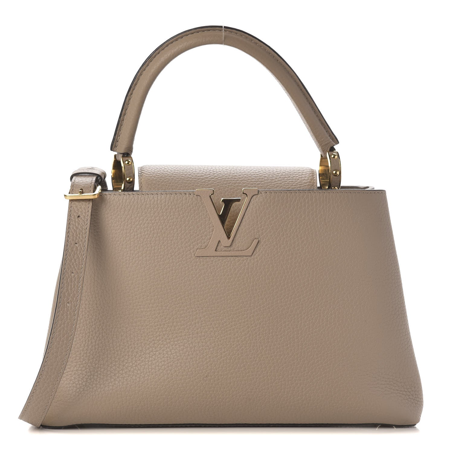 Louis Vuitton Taurillon Capucines PM Galet 1 of 8