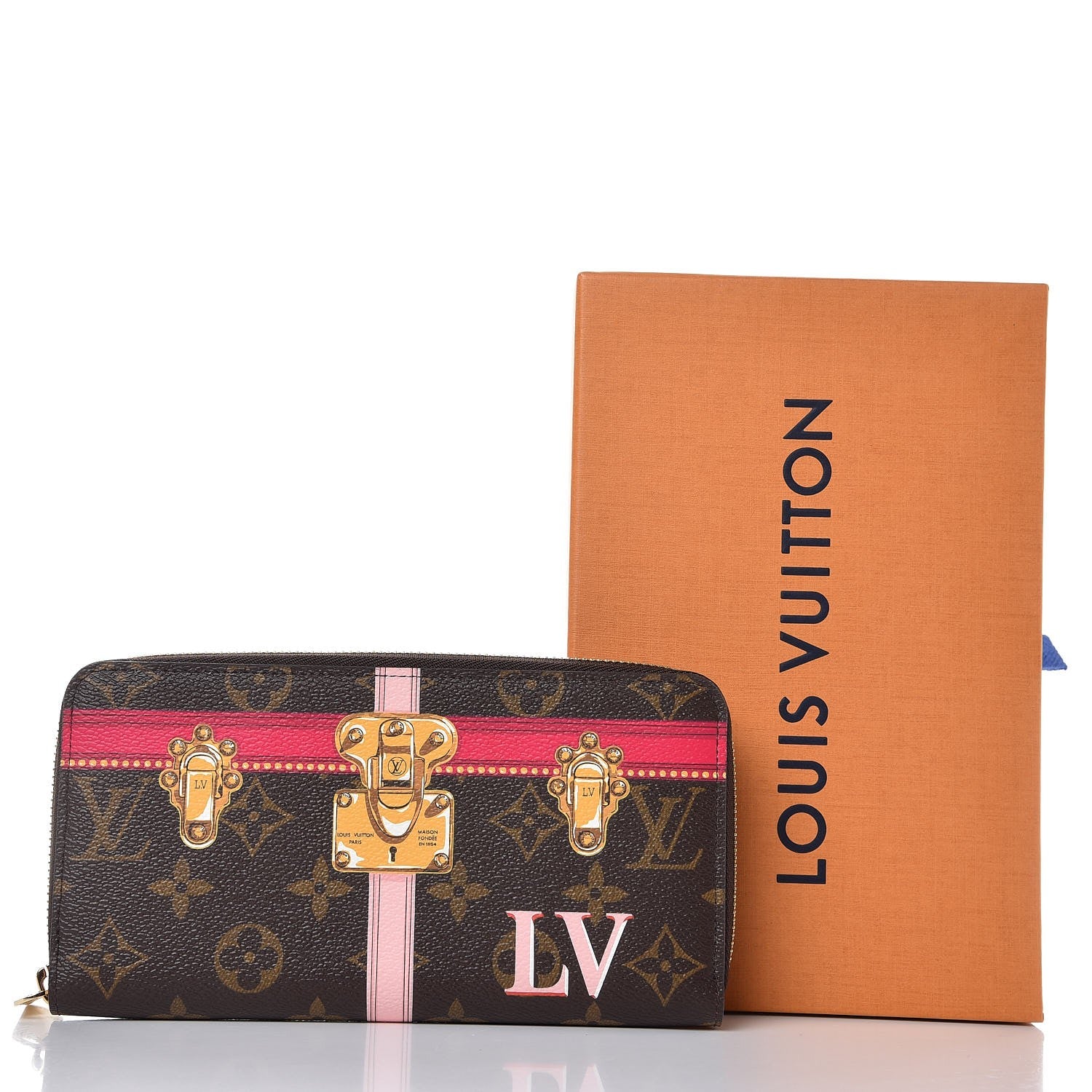 Louis Vuitton Monogram Summer Trunks Zippy Wallet 8 of 8