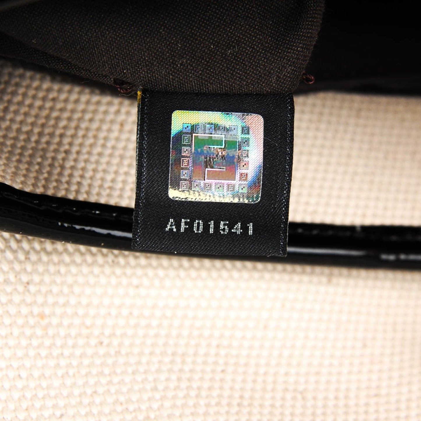 Canvas Patent B Bag Corda Black