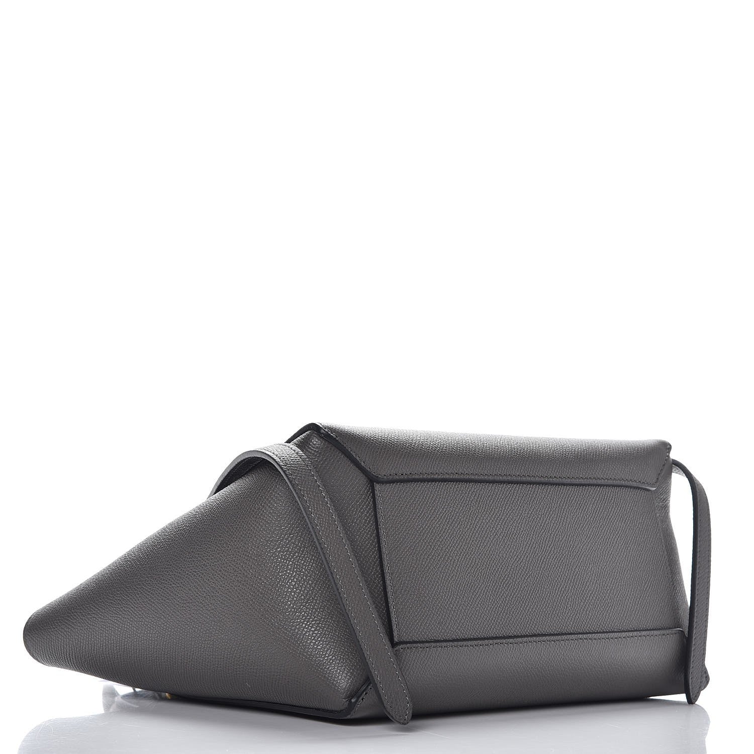 Celine Grained Calfskin Micro Belt Bag Grey 4 of 7