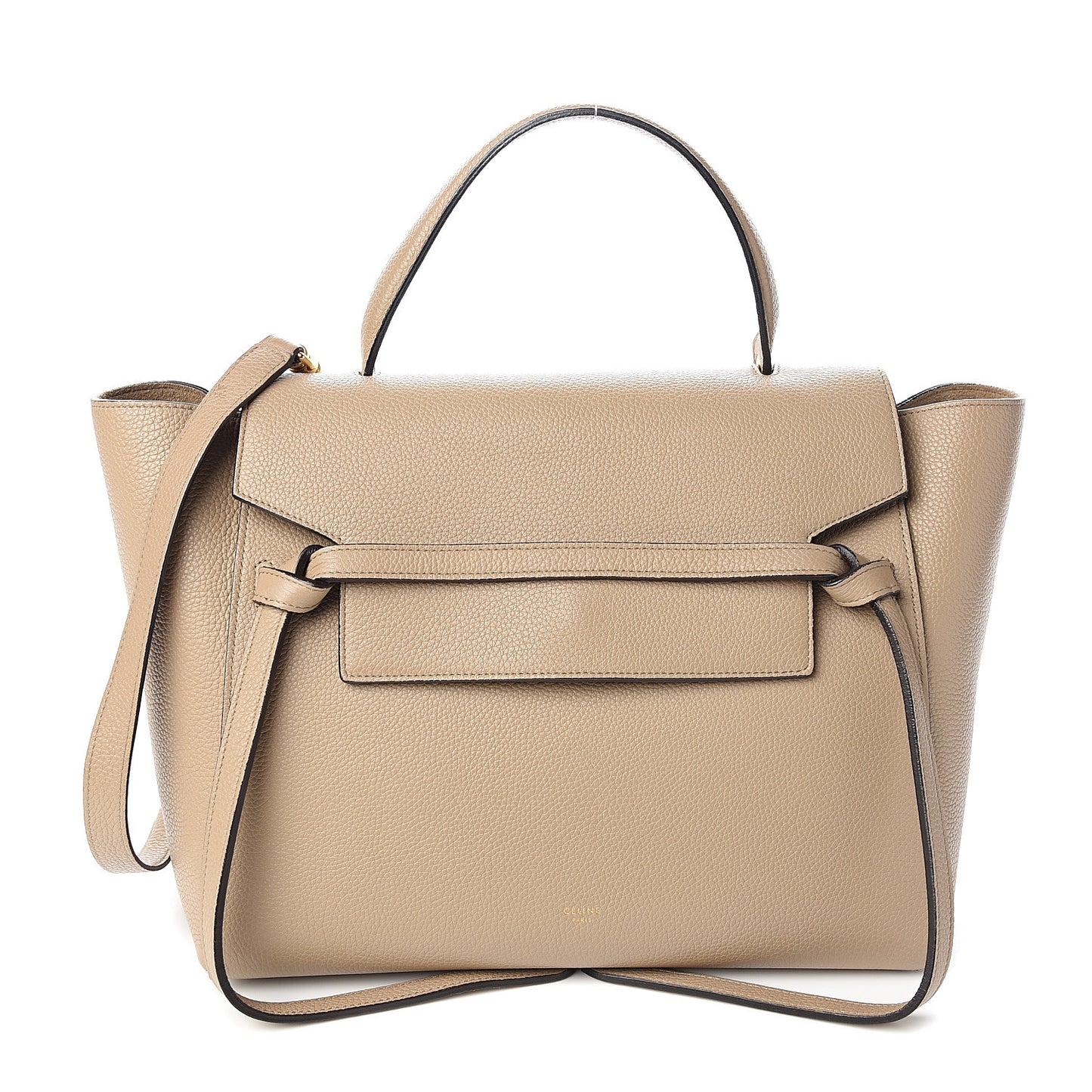 Grained Calfskin Mini Belt Bag Dune