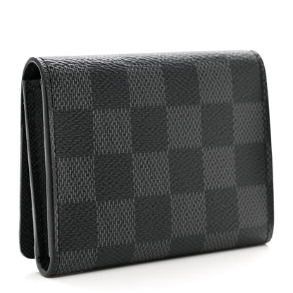 Louis Vuitton Damier Graphite Envelope Business Card Holder 3 of 7