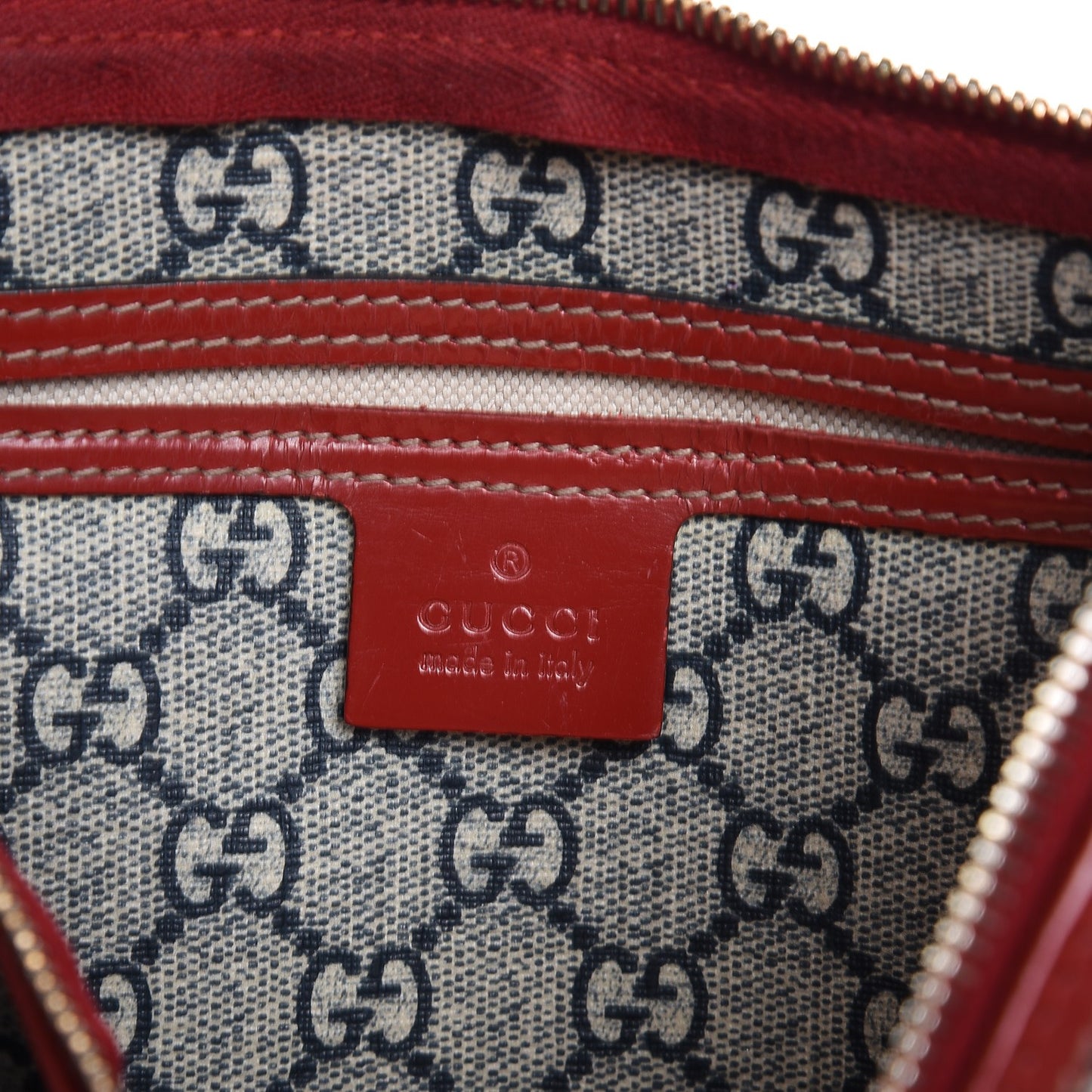 GG Plus Monogram Tattoo Heart Medium Joy Boston Red