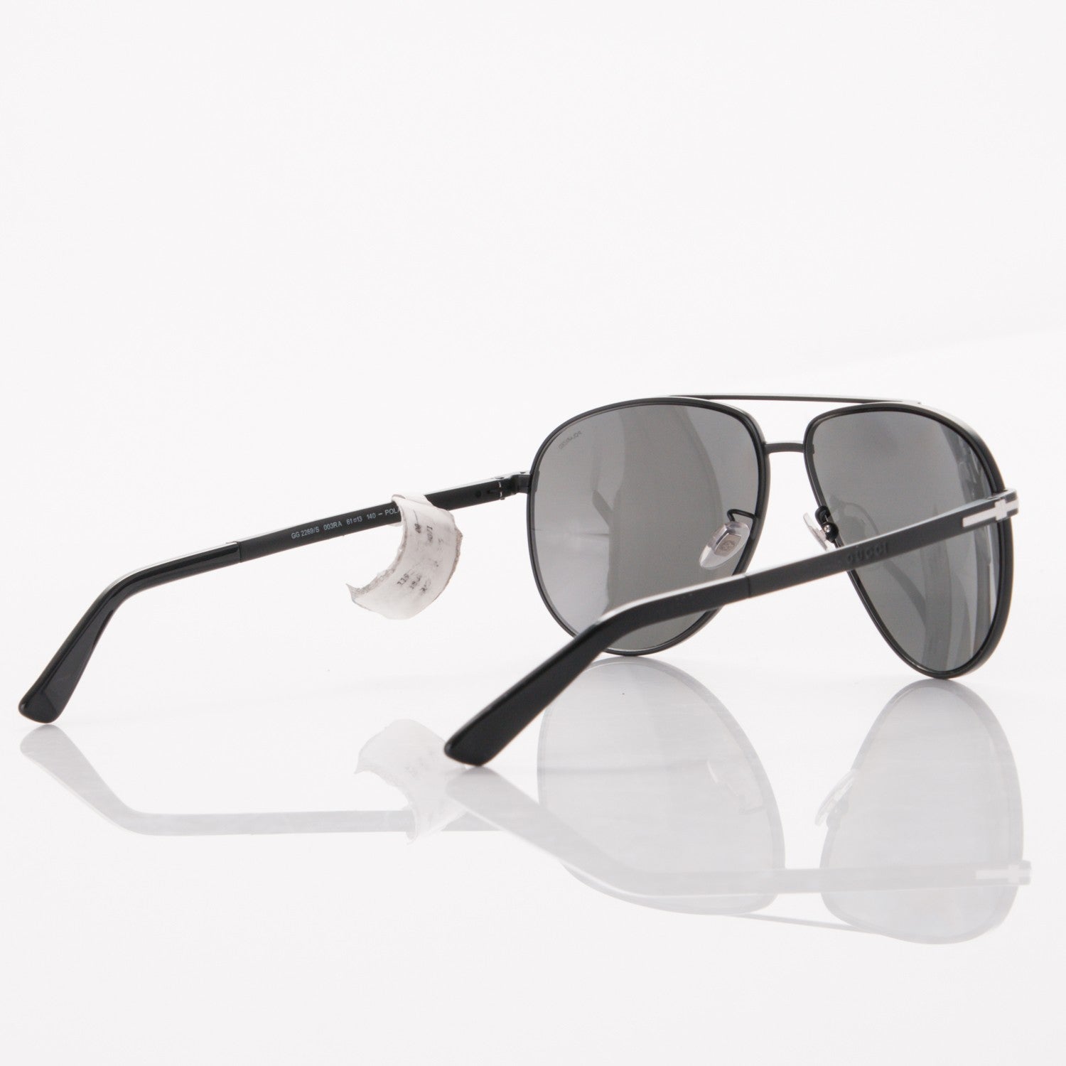 Gucci Aviator GG 2269/S Sunglasses Black 4 of 6