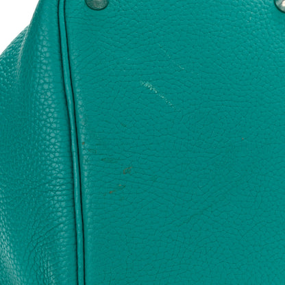 Hermes Taurillon Clemence Picotin Lock 18 PM Turquoise 13 of 13