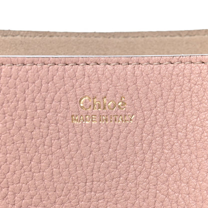 Chloe Grained Lambskin Mini Drew Shoulder Bag Cement Pink 5 of 5