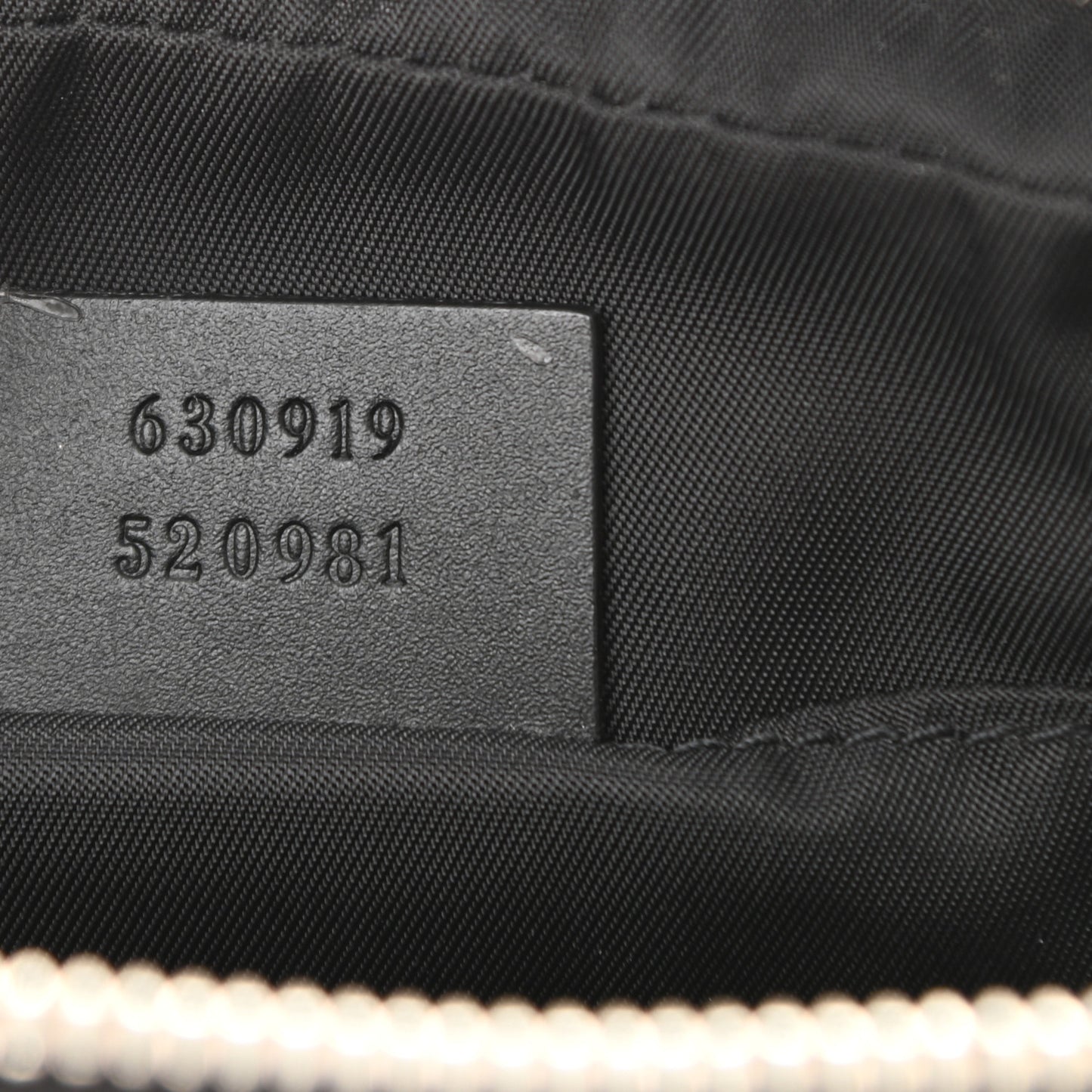 Canvas Web Slim Belt Bag Black