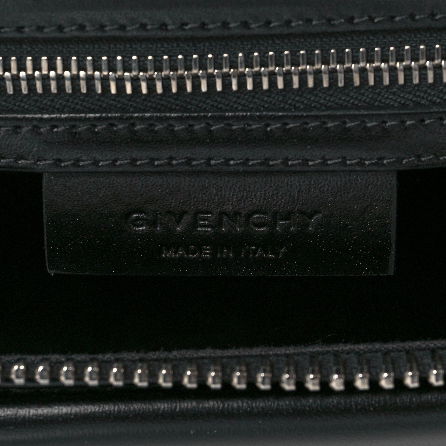Givenchy Shiny Lord Calfskin Medium Antigona Black 6 of 10