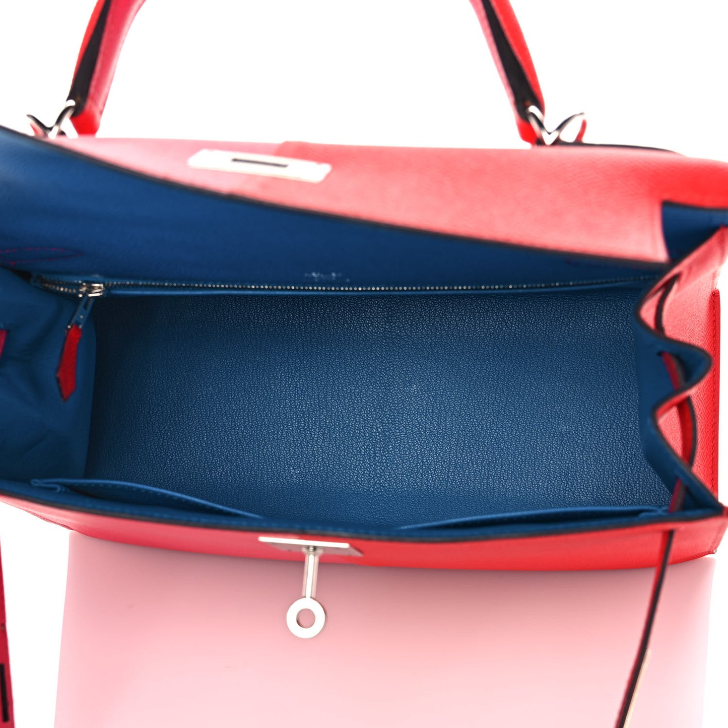 Epsom Casaque Kelly Sellier 28 Rouge Coeur Rose Extreme Bleu Zanzibar