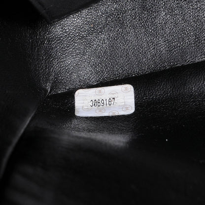 Chanel Lambskin Quilted CC Shoulder Bag Black 7 of 7