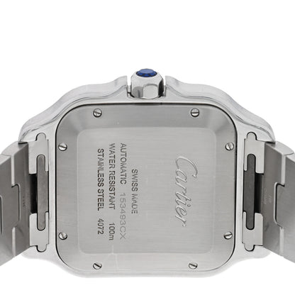 Cartier Stainless Steel 39.8mm Santos De Cartier Automatic Watch 4 of 6