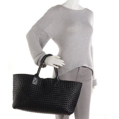 Bottega Veneta Nappa Intrecciato Medium Cabat Nero Black 2 of 7