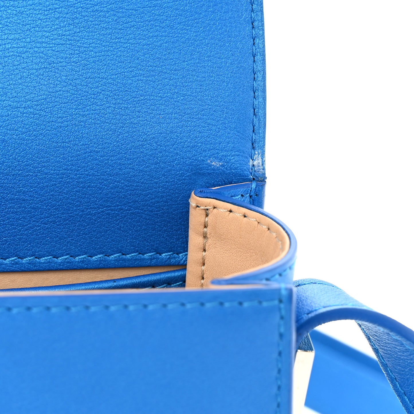 Calfskin Mini Madame Crossbody Satin Electric