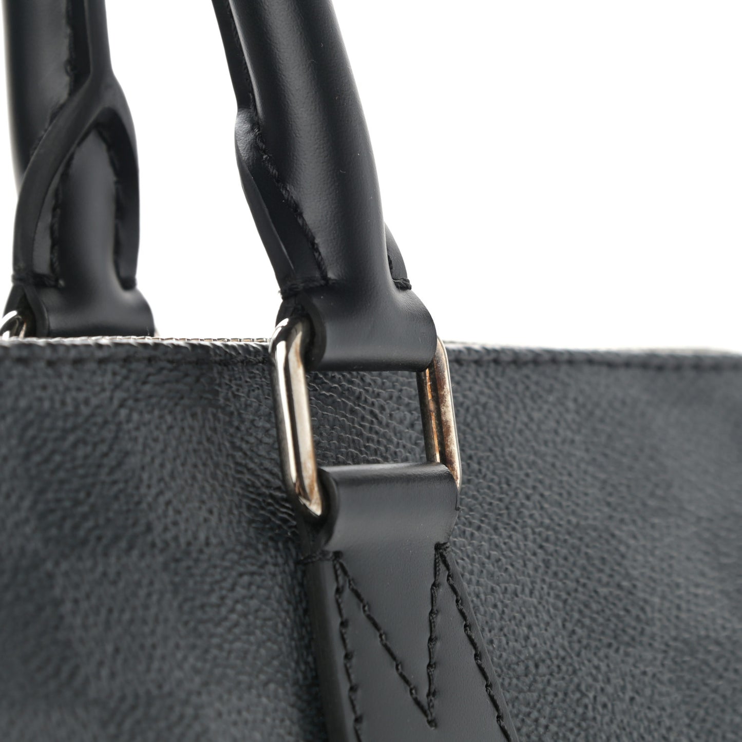 Damier Graphite Porte-Documents Jour