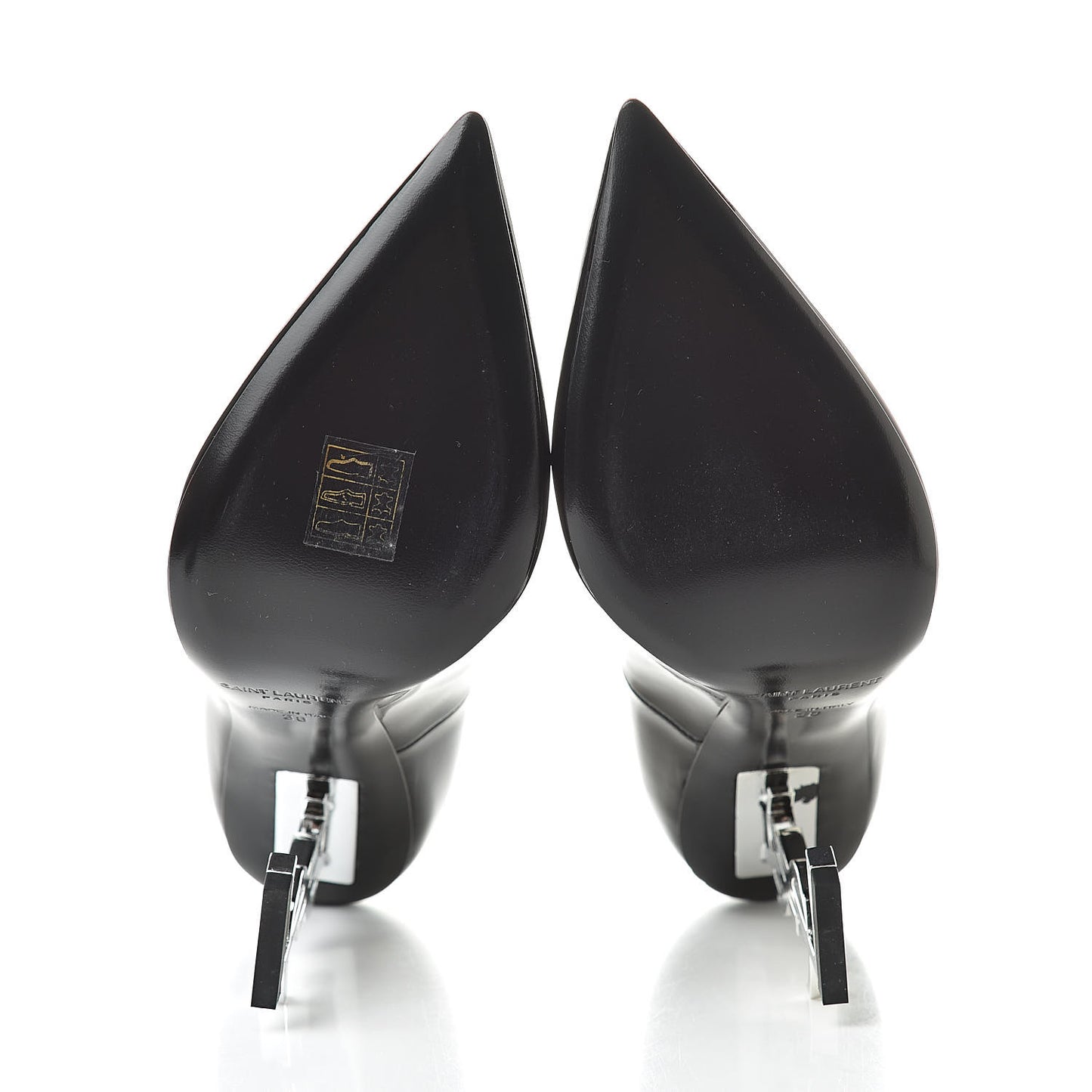 Patent Opyum 110 Pumps 38 Black Silver