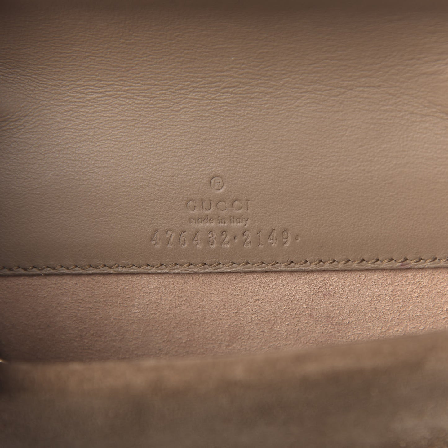 GG Supreme Monogram Super Mini Dionysus Shoulder Bag Taupe