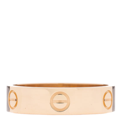 Cartier 18K Yellow Gold 5.5mm LOVE Ring 63 10.25 1 of 5